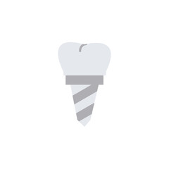 Teeth implant colored Icon