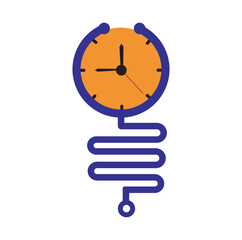 medical time logo , pharmacy logo vector