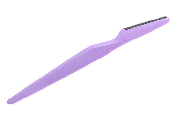 Eyebrows former razor cosmetic tool isolated on transparent background PNG cut out