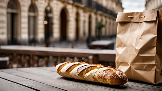 Baguette in Paris.