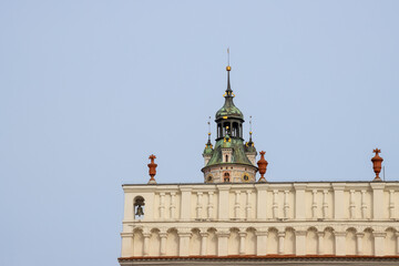 Tower of Chateau Hradek, Cesky Krumlov, Czechia