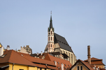 Saint Vitus church, Cesky Krumlov, Czechia