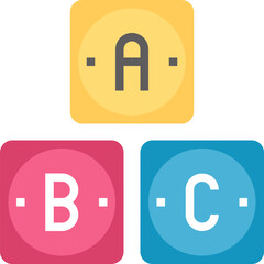 basic knowledge flat vector web icon