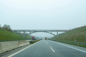 Autobahn 94 in Bavaria - Germany
