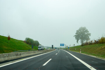 Autobahn 94 in Bavaria - Germany