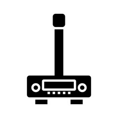 Fototapeta premium Bluetooth FM Transmitter Vector Icon