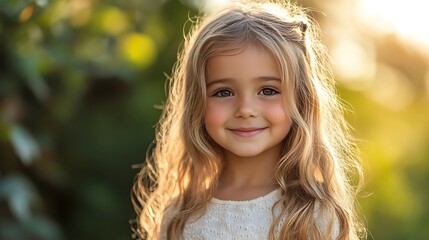 smiling little girl at childrens dental clinic highlighting healthy teeth beautiful smile pediatric dentist professional care oral hygiene and dental wellness concept