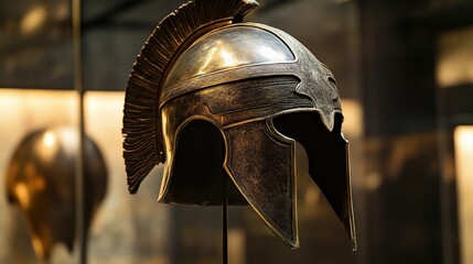 Heracles helmet was said to be imbued with magic, providing the hero with unmatched strength and invulnerability.