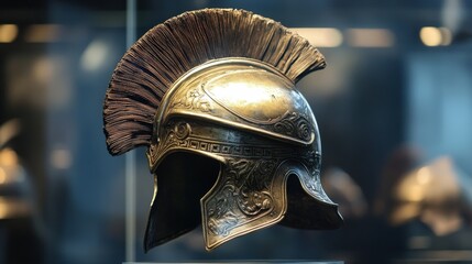 Heracles helmet was said to be imbued with magic, providing the hero with unmatched strength and invulnerability.