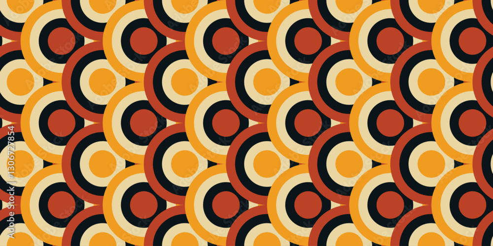 Poster abstract circle pattern background, geometric circle pattern background