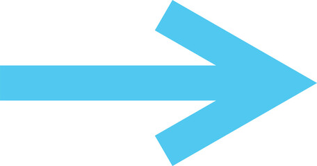 Arrow flat web icon concept