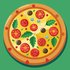 pizza vector