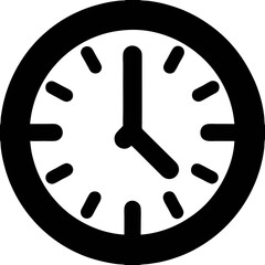 wall clock vector illustration
