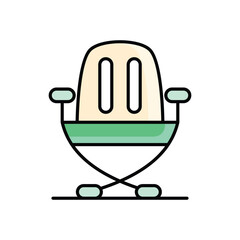 Folding Chair Vector icon