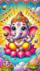 Fototapeta premium Vinayagar chaturthi 