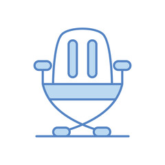 Folding Chair Vector icon