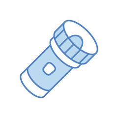 Flashlight Vector icon