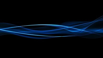 Abstrack blue wave background