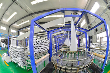 Modern packaging production line workshop equipment