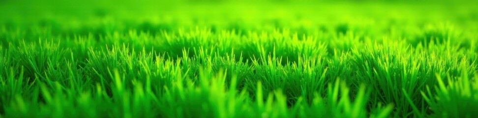 Obraz premium Lush, short green grass texture Ideal for backgrounds , green, sward