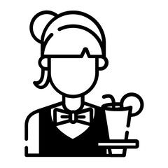 waiter icon	