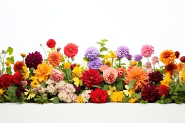 Obraz premium Colorful vibrant fresh floral arrangement