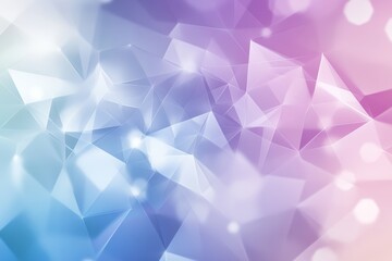 Fototapeta premium Abstract Polygonal Background with Soft Colors