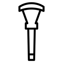 Brush Color Paint Line Icon