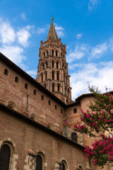 Fototapeta premium Temple Church Architecture City Center Toulouse France