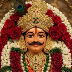 Khatu Shyam Ji HD 4K Photo | Best Divine Wallpaper, Mandir Image & DP Status