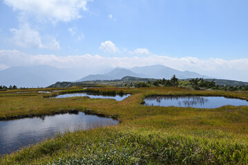 Climbing  Mount Naeba, Niigata, Japan