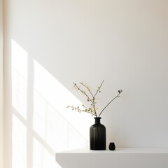 A house windowsill flower plant.
