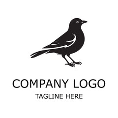 bird black logo for company 