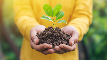 Eco-friendly Photo featuring recycling and nature themes