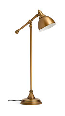 Modern Tall Floor Lamp Isolated on a white background