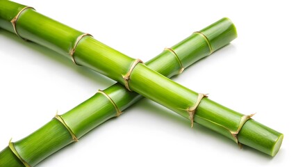 Fototapeta premium Green Bamboo Stalks