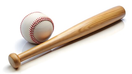 Baseball Bat and Ball