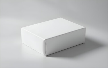 Fototapeta premium Realistic Blank Box Mockup for Product Packaging