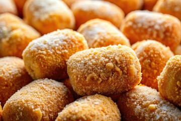 Frozen croquette bounty!  Ready to cook, these savory delights promise a flavorful feast.