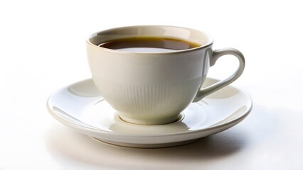 Cup of Coffee on Saucer