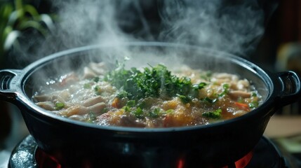 55.Hot pot, ready to eat