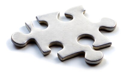 Obraz premium Single Jigsaw Puzzle Piece