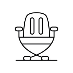 Folding Chair Vector icon