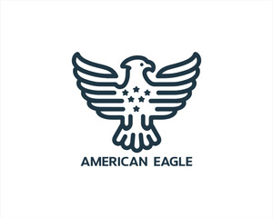 American Eagle logo design