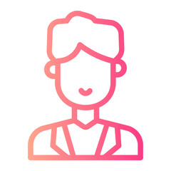 groom gradient icon