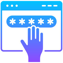 Password Theft Icon