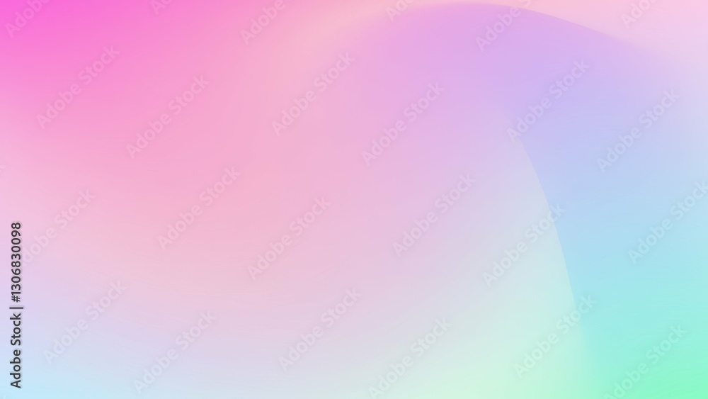 Poster soft gradient background with vibrant pastel colors creating a tranquil and modern visual atmosphere