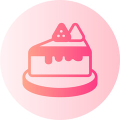 Piece Of Cake gradient icon