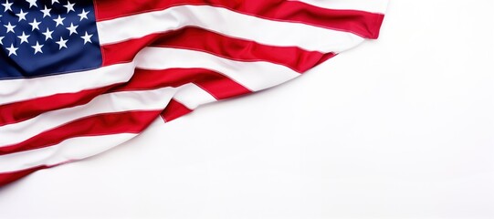 Obraz premium American flag american white american flag.
