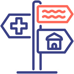 Road Sign Icon